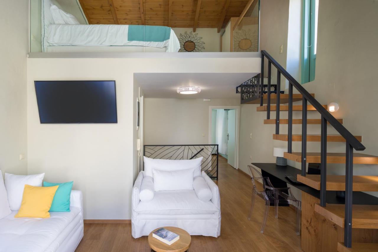 Iosifinas Boutique House Apartman Hriszí Aktí Haniá Kültér fotó