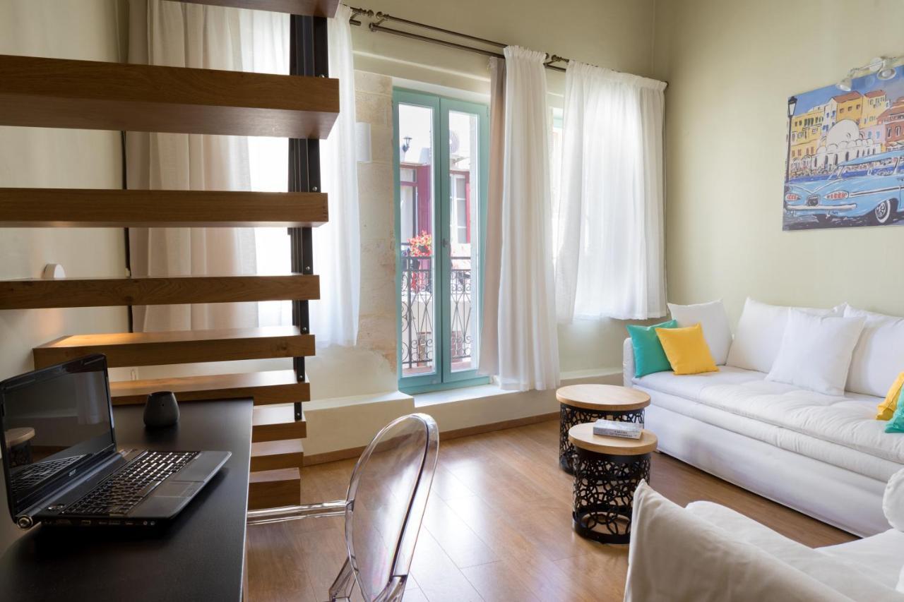 Iosifinas Boutique House Apartman Hriszí Aktí Haniá Kültér fotó